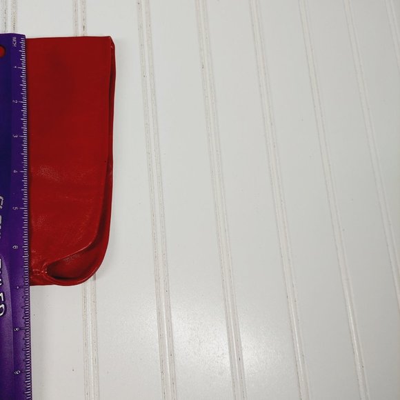 Bandits Soft Red Leather Knee High Slip On Heeled Tall Boots A901 - Picture 9 of 16